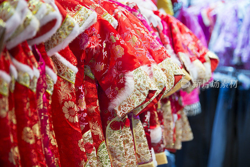 中国丝绸衣服