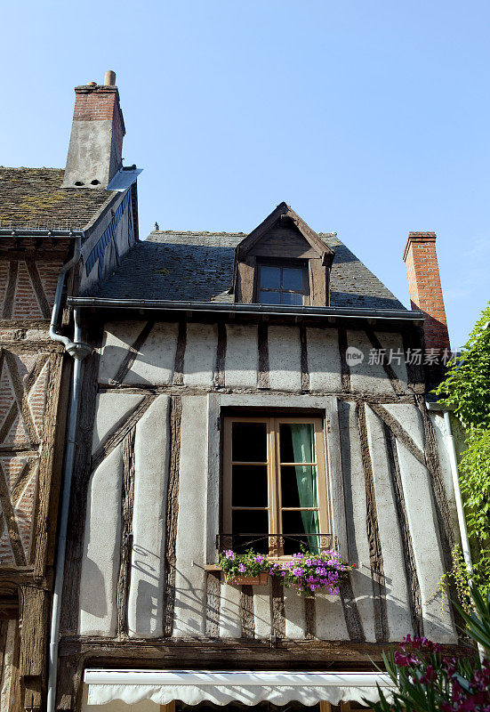 法国都铎风格的房子