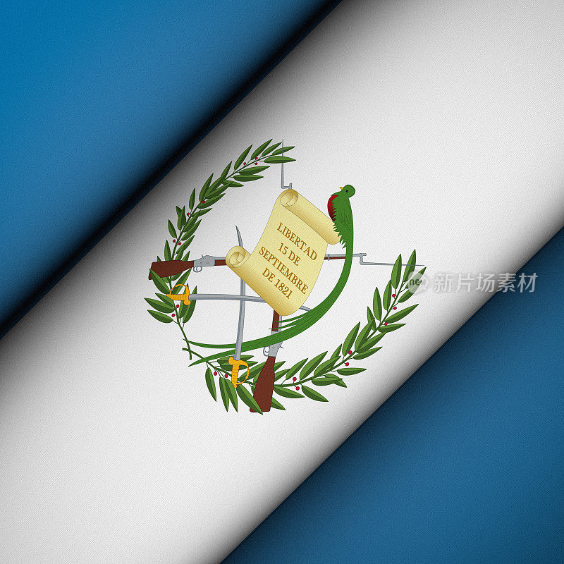 危地马拉标志性旗帜