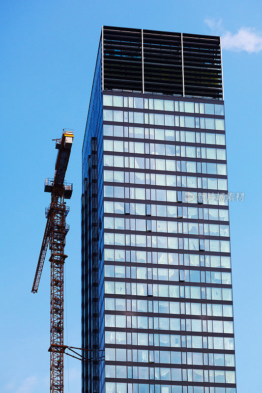 摩天大楼建筑工地