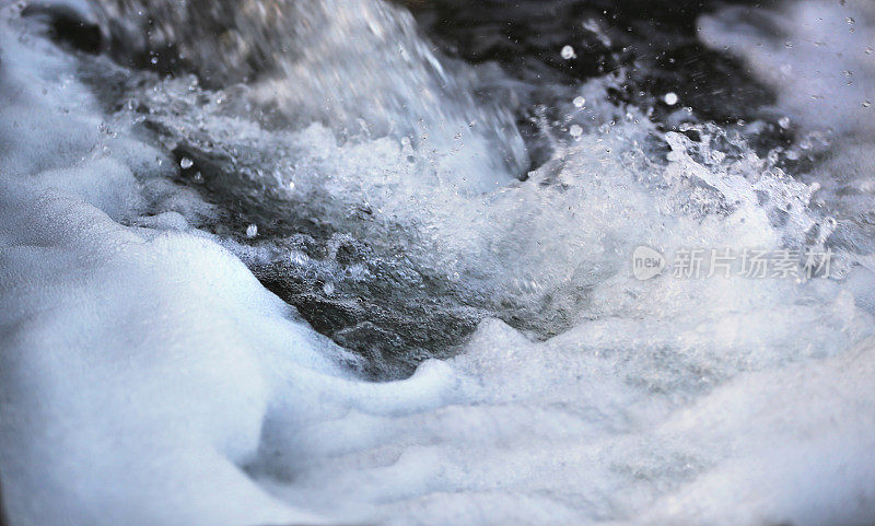 水泡沫