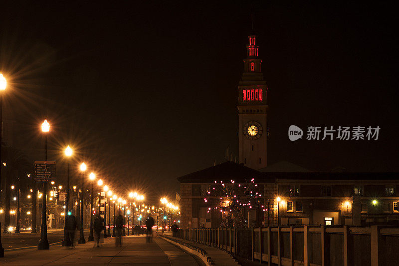 旧金山渡轮大厦(夜)