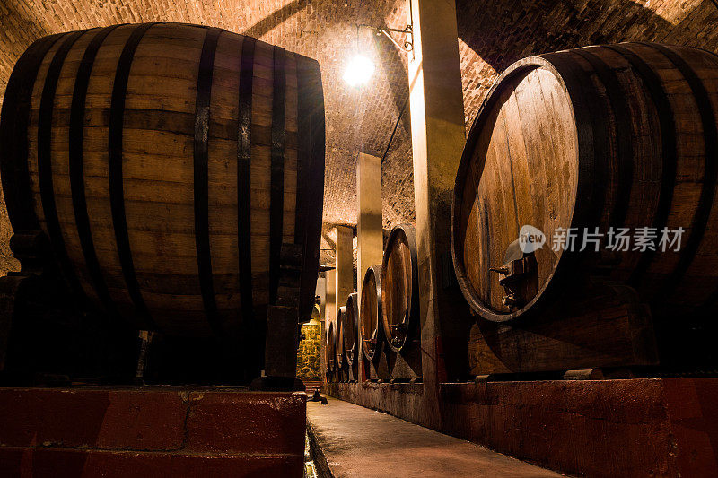 阿根廷门多萨的酒窖