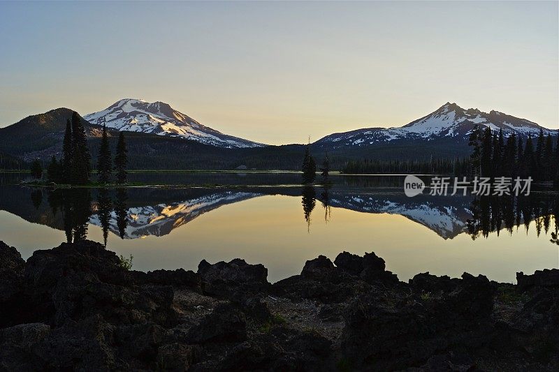 火花湖黎明