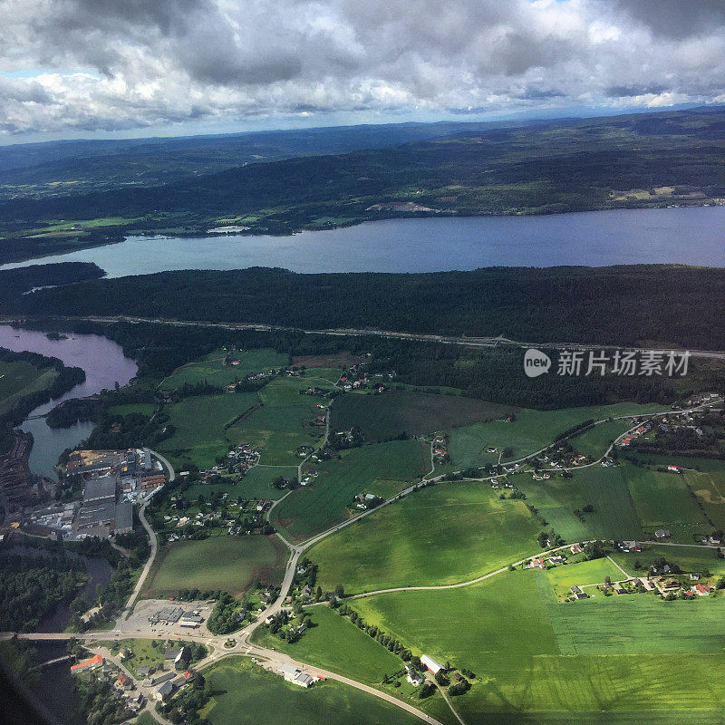挪威鸟瞰图