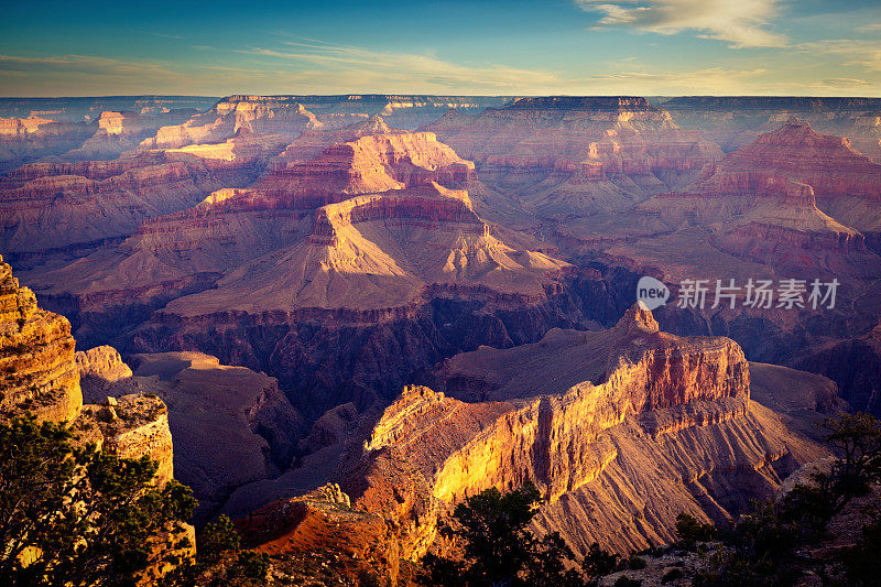 大峡谷国家公园南缘风景美国西南部风景