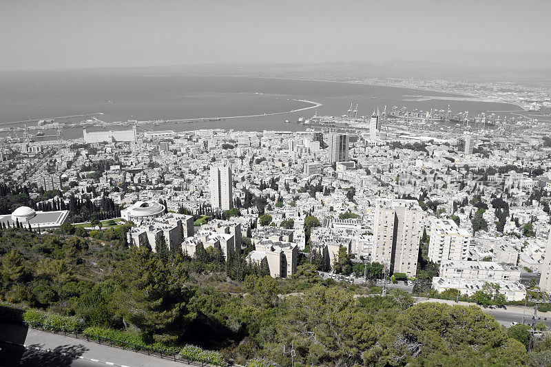 以色列海法市景