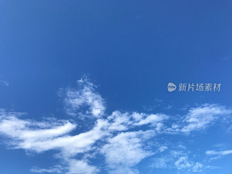 天堂岛的天空，巴哈马。