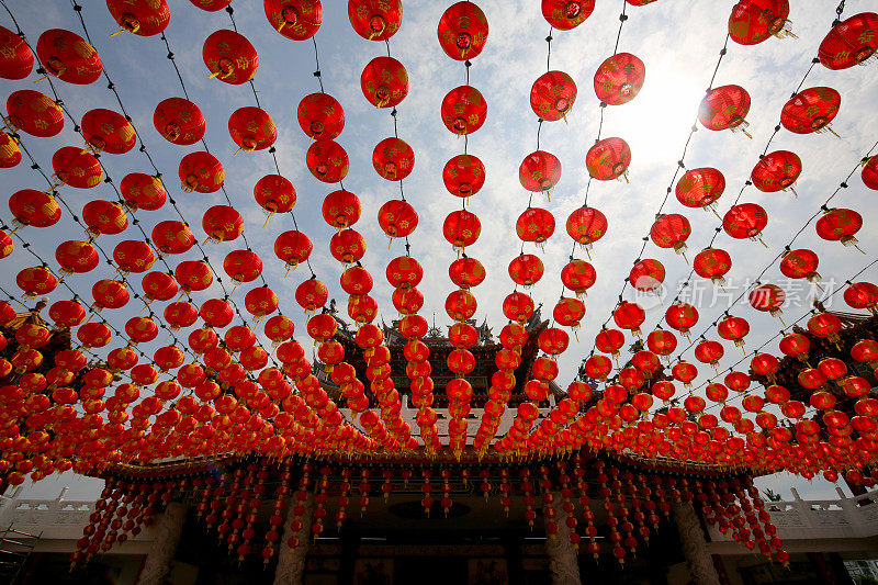 中国新年:天后宫元宵节