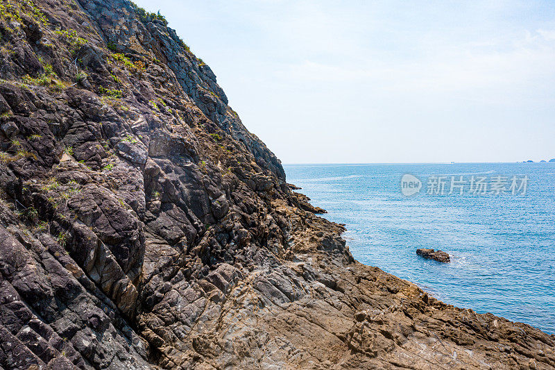 位于西贡的公洲岛海景