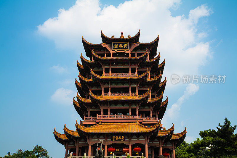中国武汉的黄鹤楼