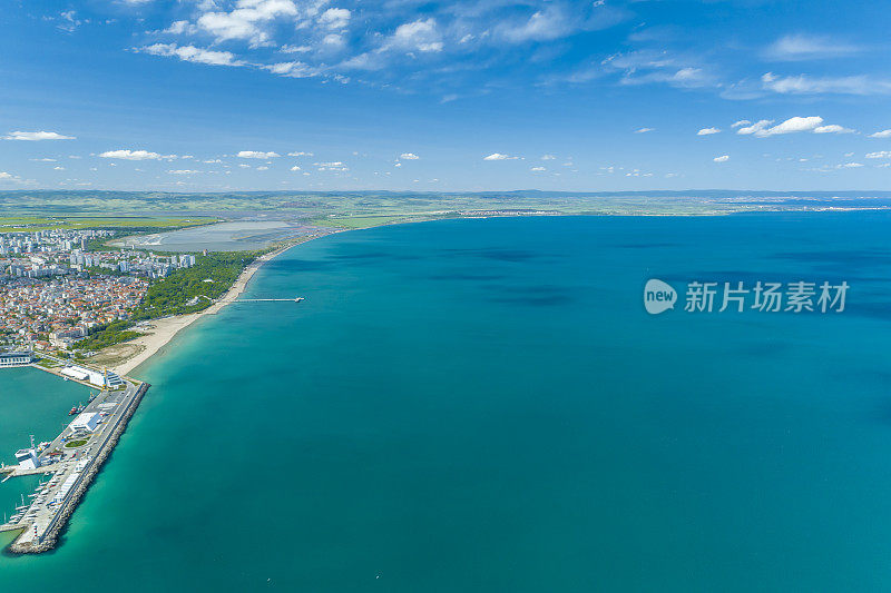 黑海科斯特兰和伯加斯港的空中射击(布勒戈夫线:黑海和布尔加里亚港)