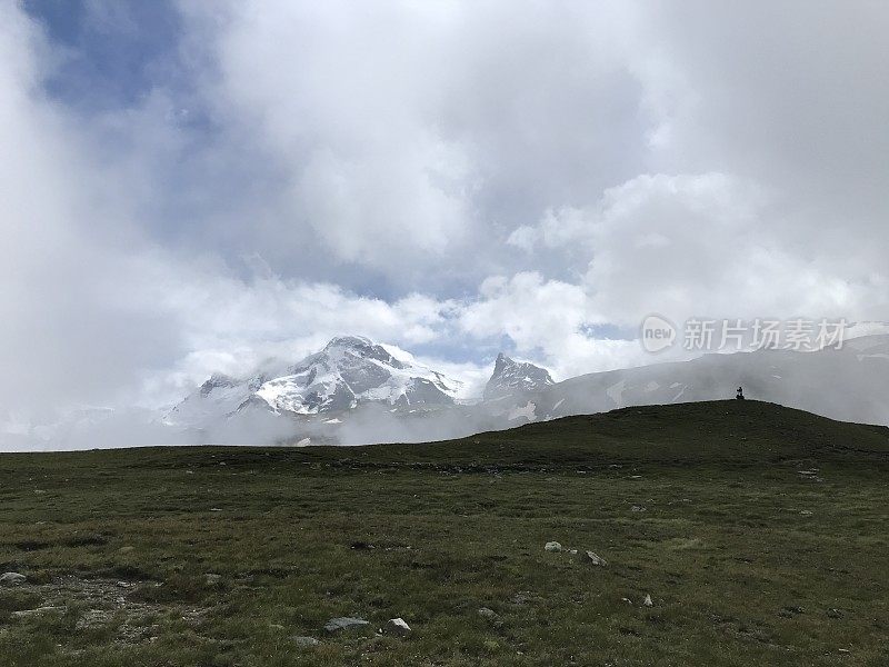 瑞士乌里州的高山景观