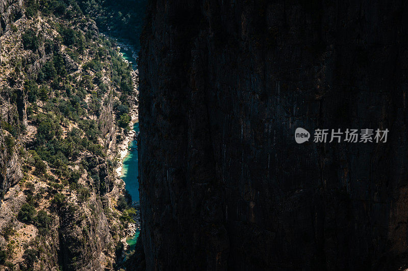 地中海地区安塔利亚灰狗峡谷