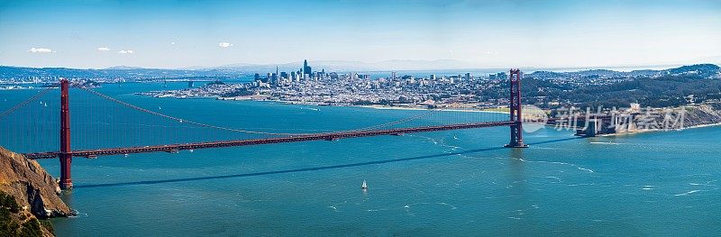 金门大桥，旧金山湾区，加利福尼亚州