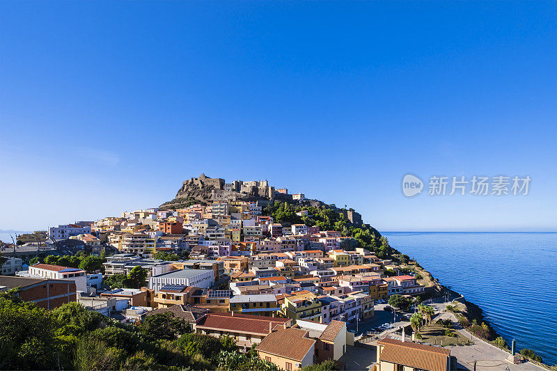 Castelsardo，撒丁岛西北部的历史小镇