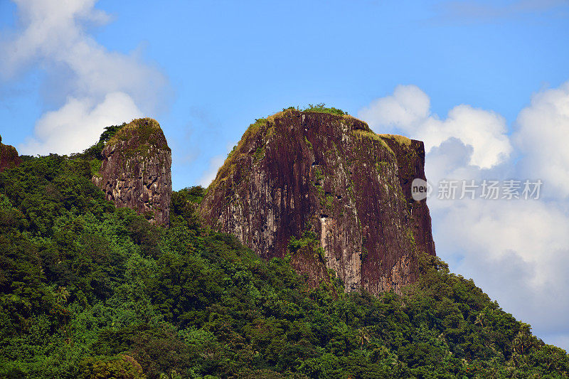 索基斯岛与索基斯岩脊-东面向，波纳佩，密克罗尼西亚