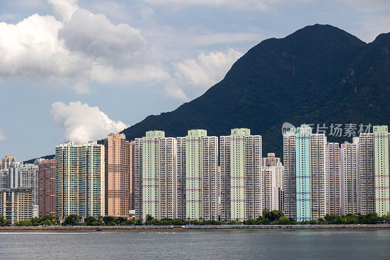 香港新界马鞍山的住宅大厦