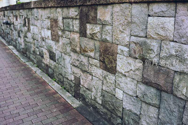 日式石墙