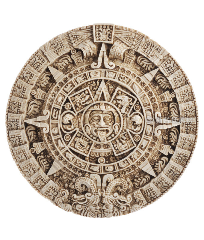 阿兹特克历法、太阳之石、墨西哥剪报路径包括在内