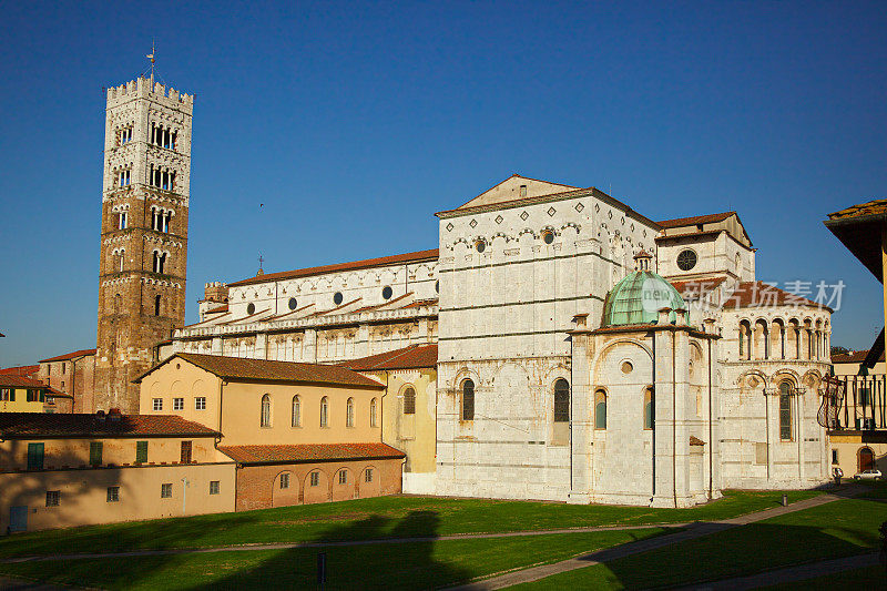 圣马丁大教堂。圣马蒂诺的Cattedrale。卢卡。意大利。