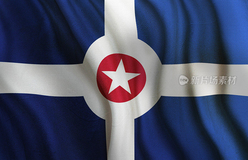 印第安纳州印第安纳波利斯市国旗