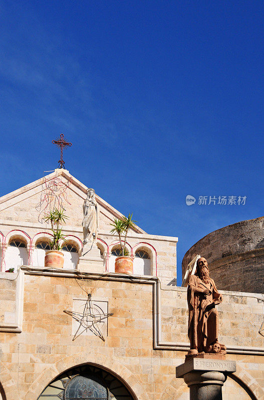 约旦河西岸伯利恒:圣凯瑟琳罗马天主教堂