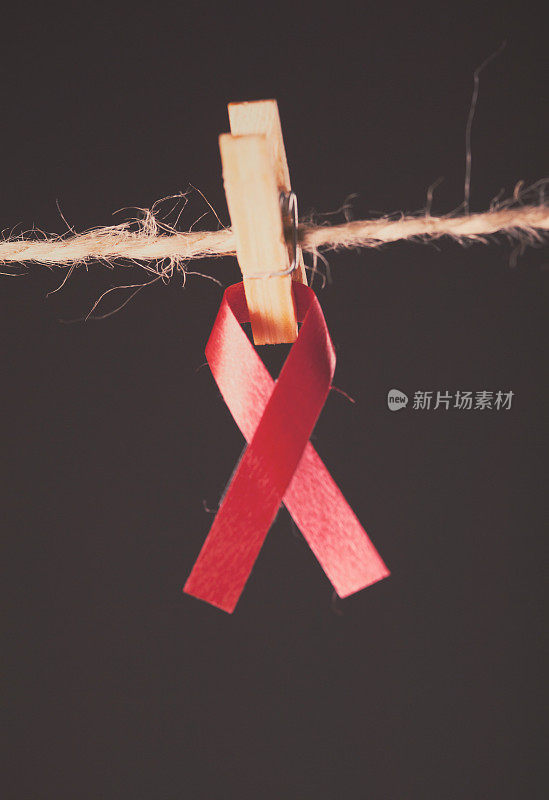 艾滋病意识红丝带
