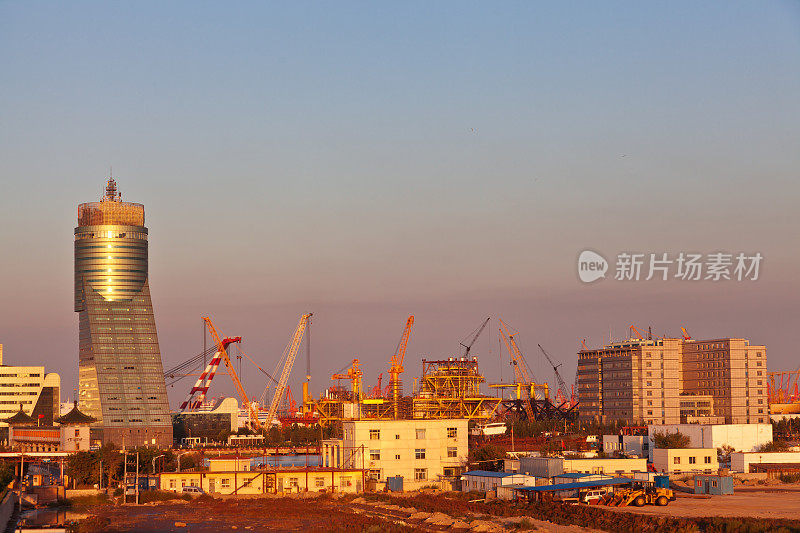 中国的天津港