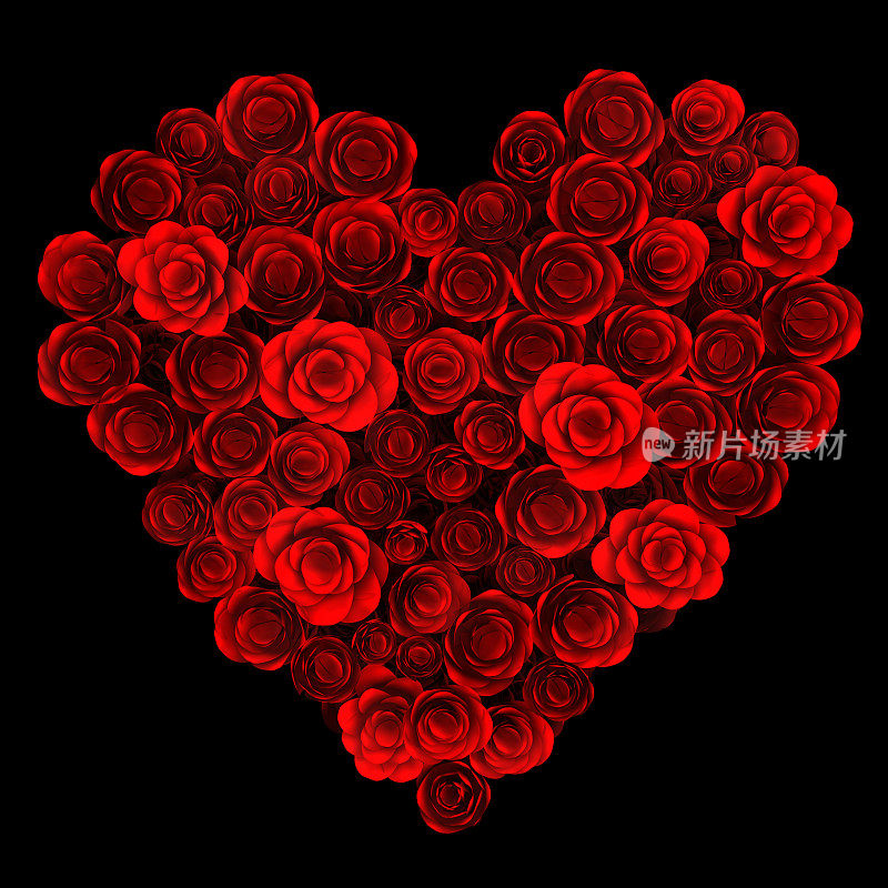 玫瑰的心,情人节