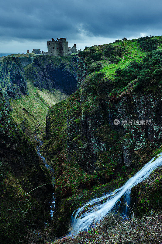 Dunnottar苏格兰城堡
