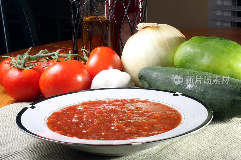 西班牙凉菜汤番茄汤