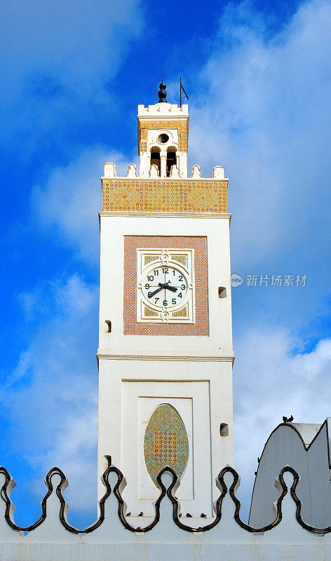 阿尔及利亚阿尔及尔:杰迪德清真寺