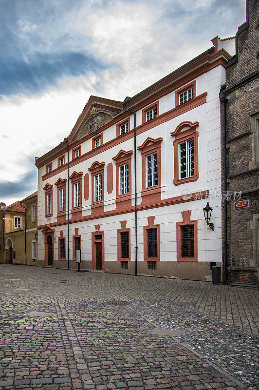 捷克共和国布拉格古城的历史建筑
