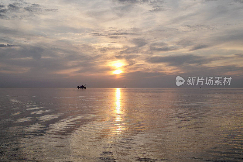 北海石油钻井平台