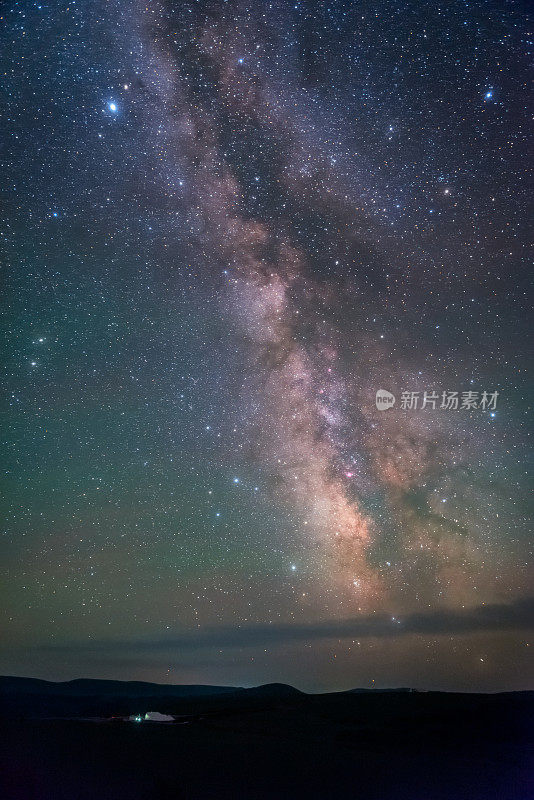 激波星系背景物质