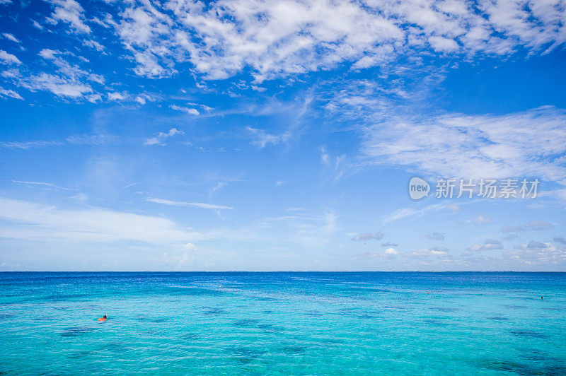 热带海洋背景