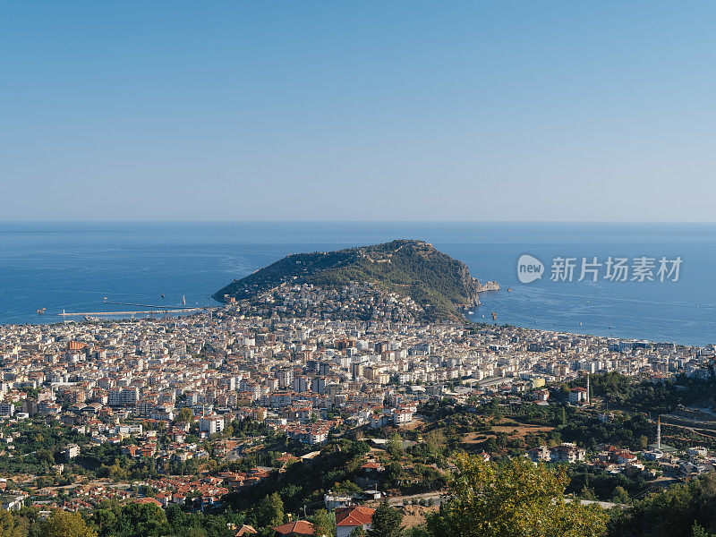 土耳其Alanya空中全景