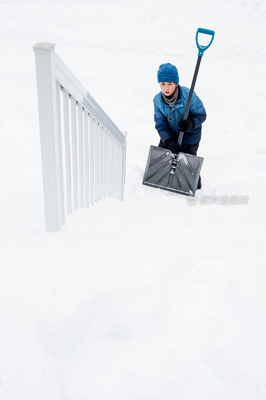 下雪天