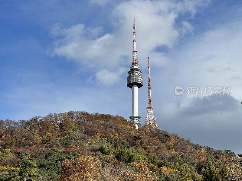 秋天首尔Namsan