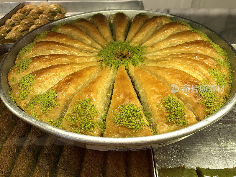 Baklava，传统的土耳其美食和甜点