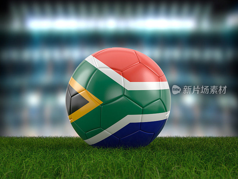 足球南非国旗