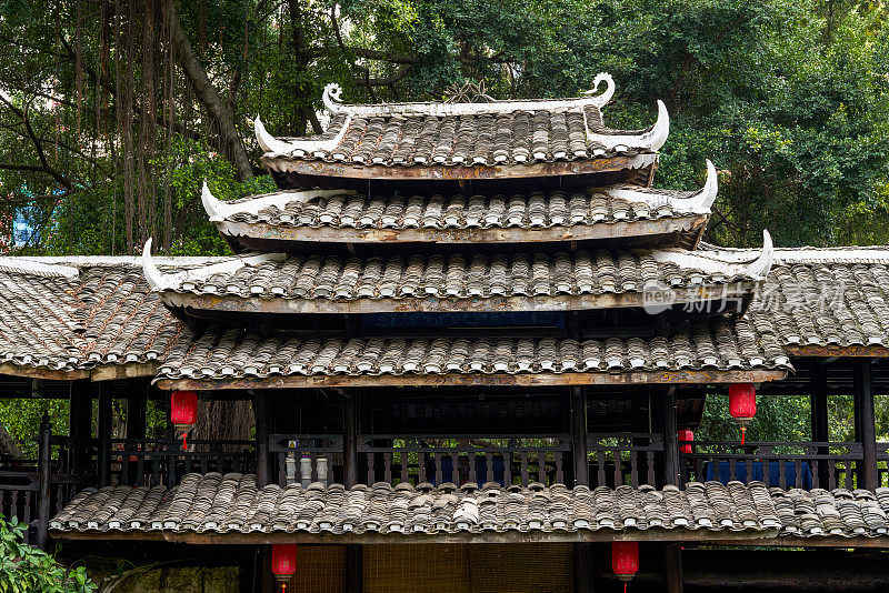 中国广西壮族建筑，风雨桥