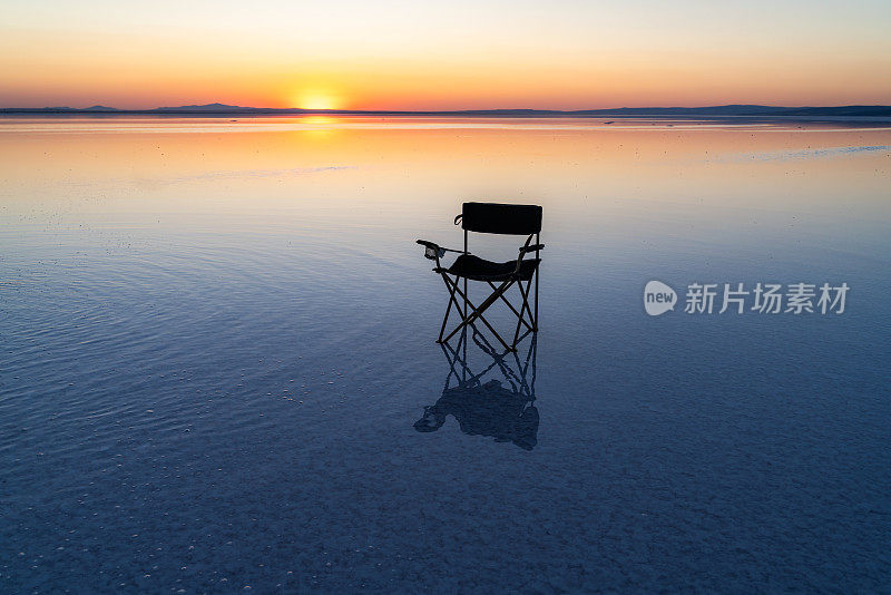 盐湖城露营椅的背景照片