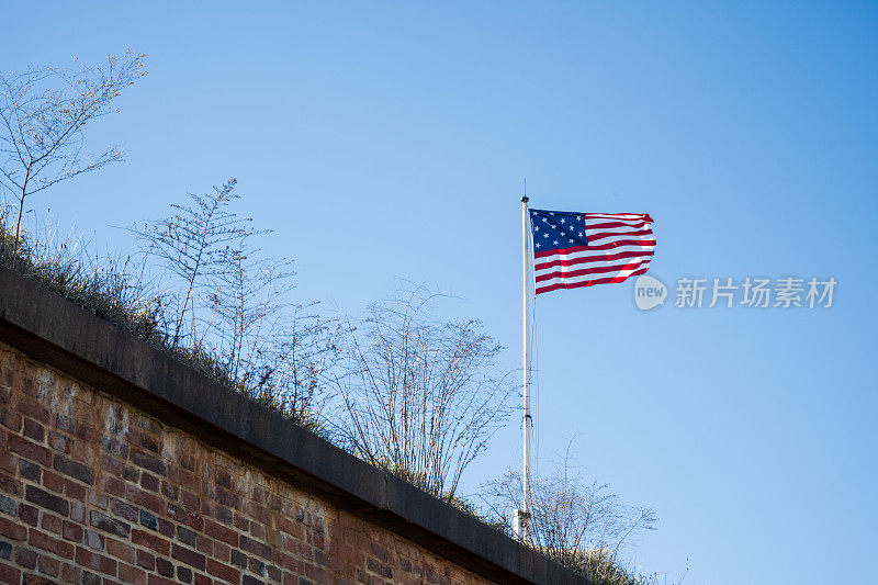 麦克亨利堡的美国国旗