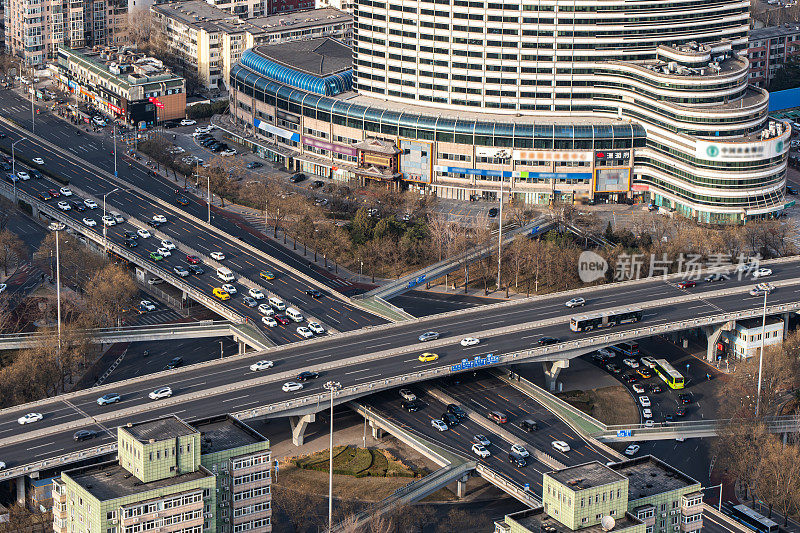 北京航天桥城市交通道路建设综合体