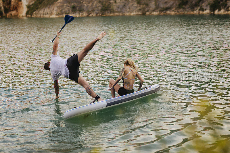 Paddleboarding