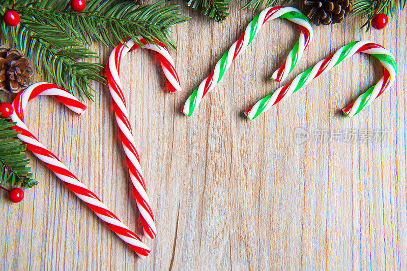 圣诞装饰糖果手杖