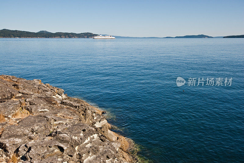 在乔治亚海峡渡口