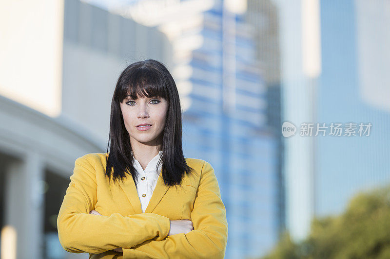 城里年轻的职业女性